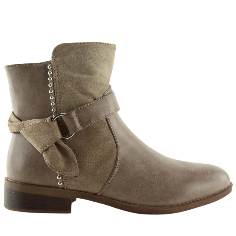 Khaki boots for women 1046-PA Khaki