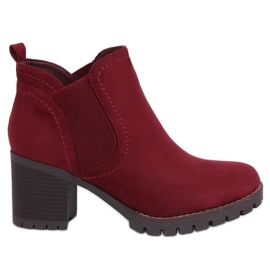 Maroon 8B879 Wine Jodhpur boots red