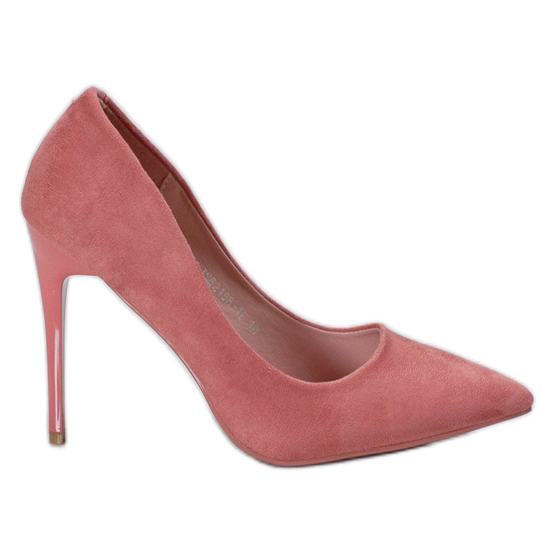 Cm Paris Suede heels pink Cm Paris Suede heels pink