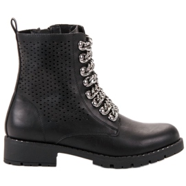 Groto Gogo Rock-style boots black