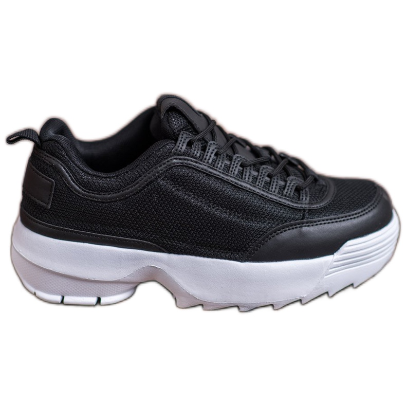 SHELOVET Fashionable Sports Shoes black