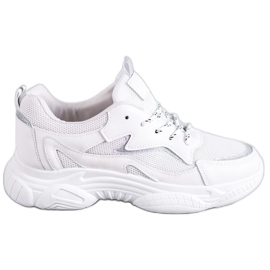 SHELOVET Classic Sport Shoes white