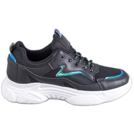 SHELOVET Classic Sport Shoes black