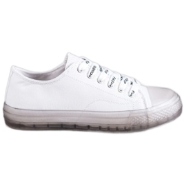SHELOVET Women's low sneakers white SHELOVET Women's low sneakers white
