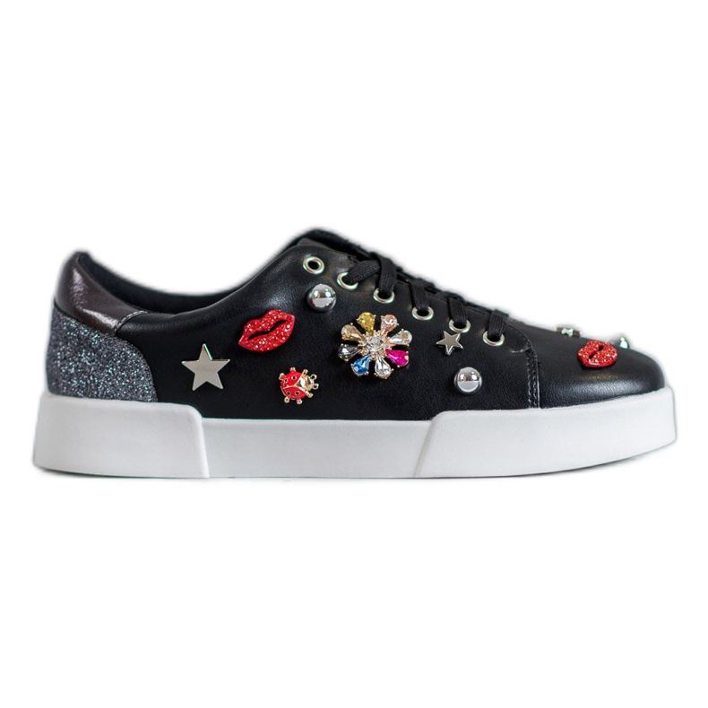 Bestelle Sport Shoes With Patches black
