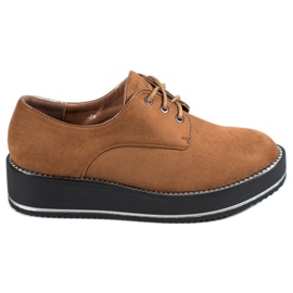 Forever Folie Shoes On The Platform brown