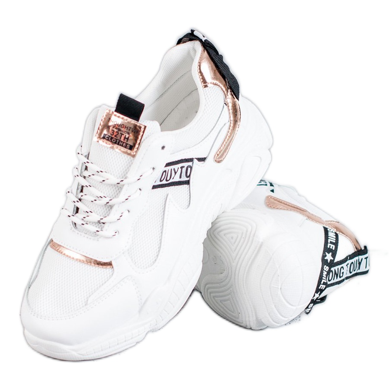 SHELOVET Comfortable Sports Shoes white SHELOVET Comfortable Sports Shoes white