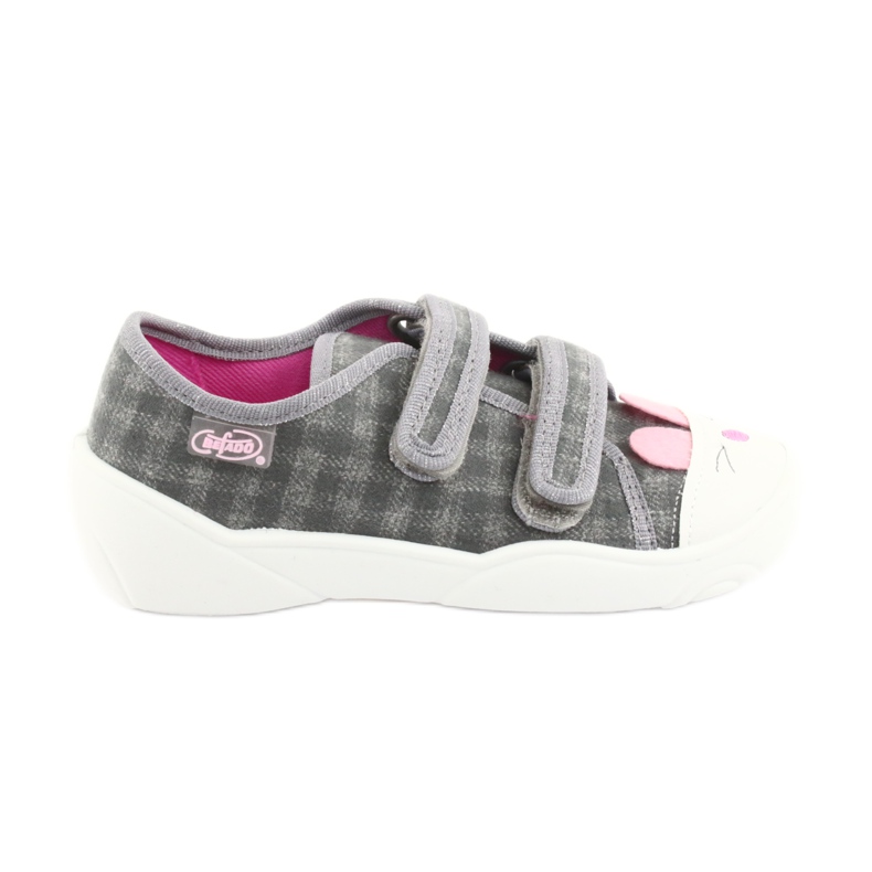 Befado children's shoes 907P108 pink grey
