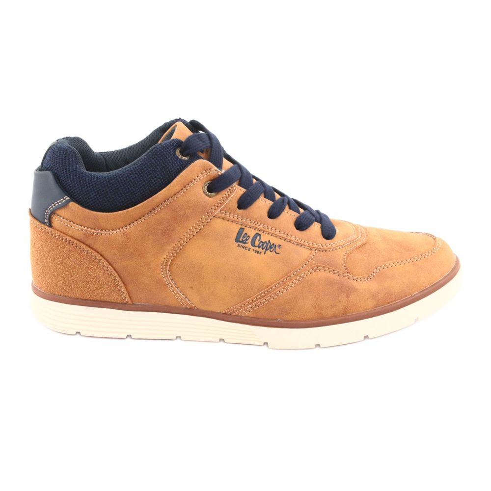 Lee cooper camel leather shoes hotsell
