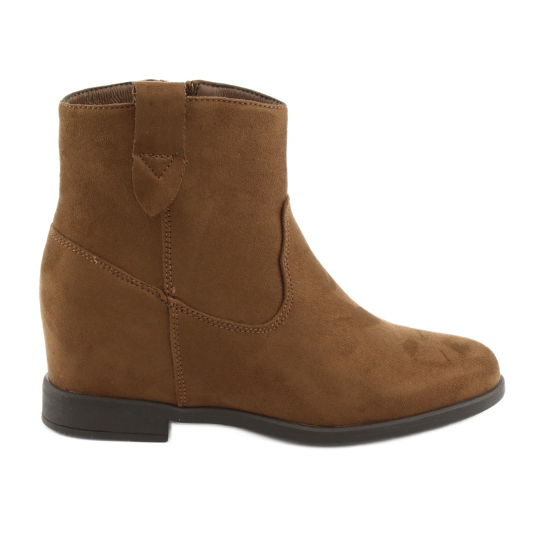 Filippo Brown boots hidden Koturno 1052