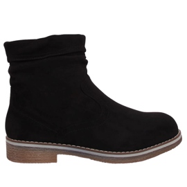 Black Black women's boots W862 Black
