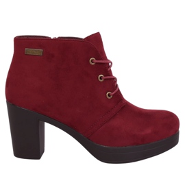 Maroon 8B883 Wine high heels red