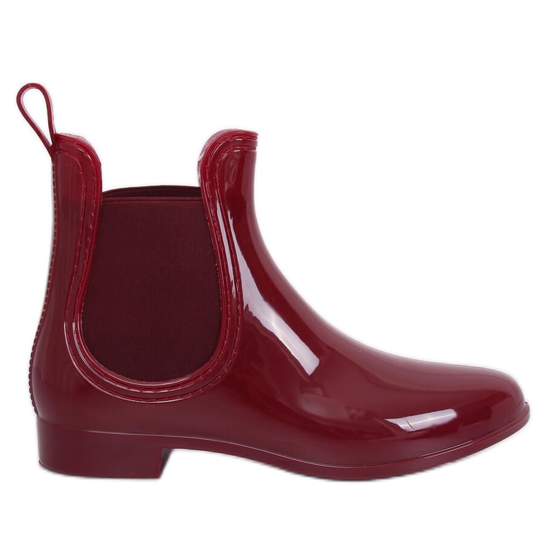 Women's maroon ZA-3 Wine galoshes red