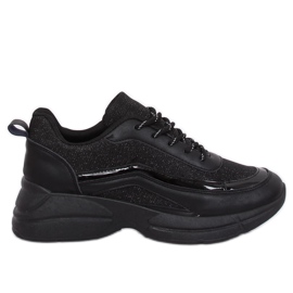 BY-082 Black black sports shoes