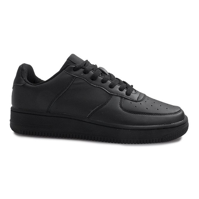 Black Air Force sports shoes