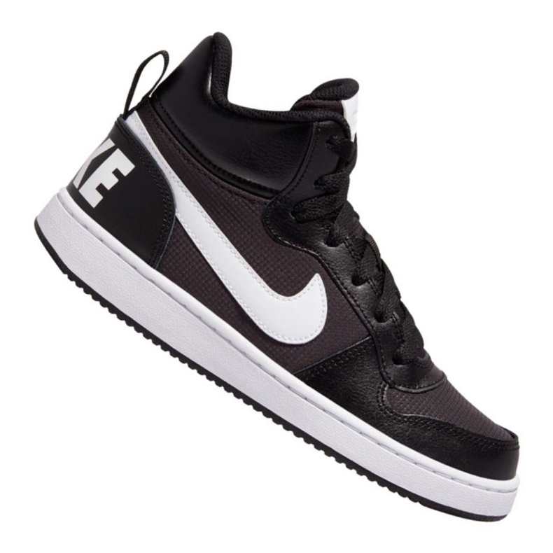 Nike Court Borough Mid Pe (GS) Jr BV1607-001 shoes black