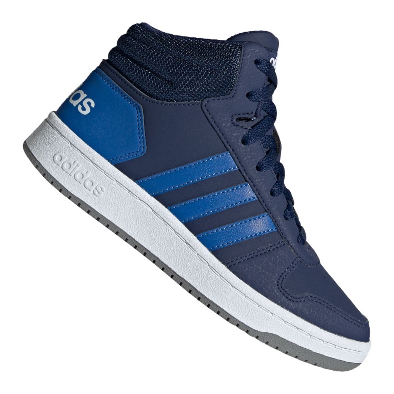 Adidas Hoops Mid 2.0 Jr EE6707 shoes navy blue