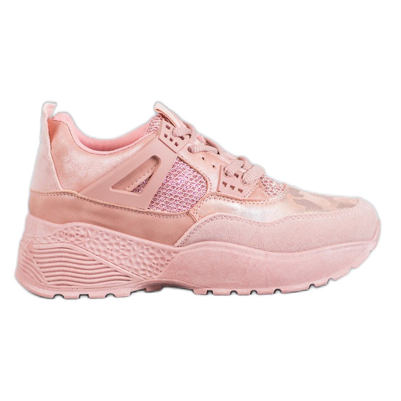 SHELOVET Pink Moro Sneakers