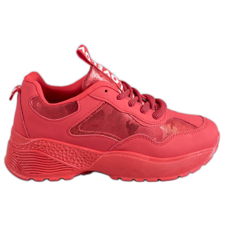 SHELOVET Moro Red Sneakers