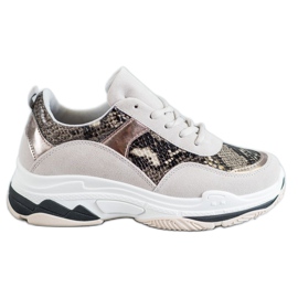 Kylie Snake Print Sneakers multicolored Kylie Snake Print Sneakers multicolored
