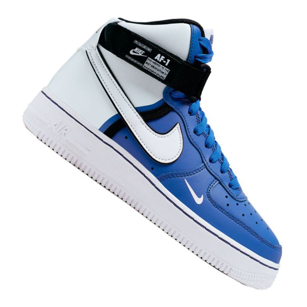 Nike Air Force 1 High LV8 2 Jr CI2164 400 white blue shoes
