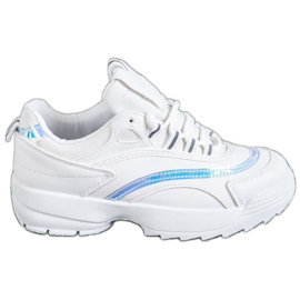 SHELOVET Fashionable White Sneakers