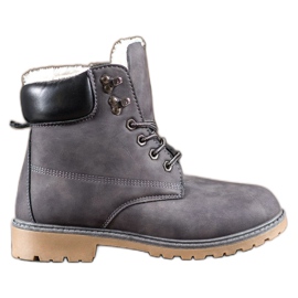Super Me Insulated Trappers grey