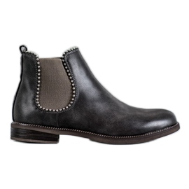 SDS Chelsea boots with jets grey