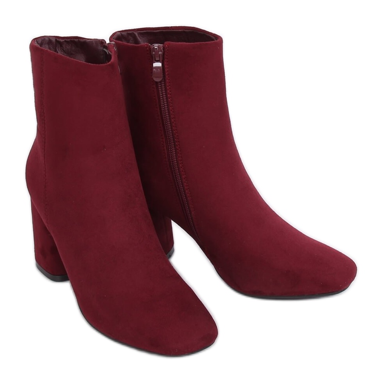 Maroon 3486 Wine Red high heels
