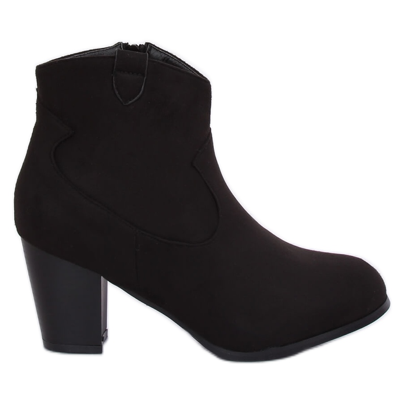 Black cowboy boots F166-5 Black