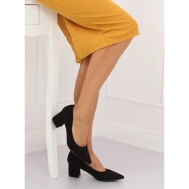 Black High-heeled pumps black KJ-10 Black II-GAT