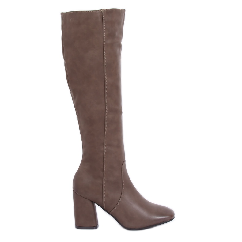 Classic high heels beige 5319 Khaki