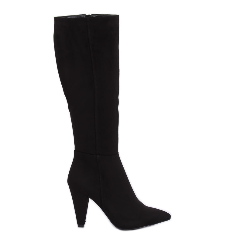 Classic black high heels 8677 Black