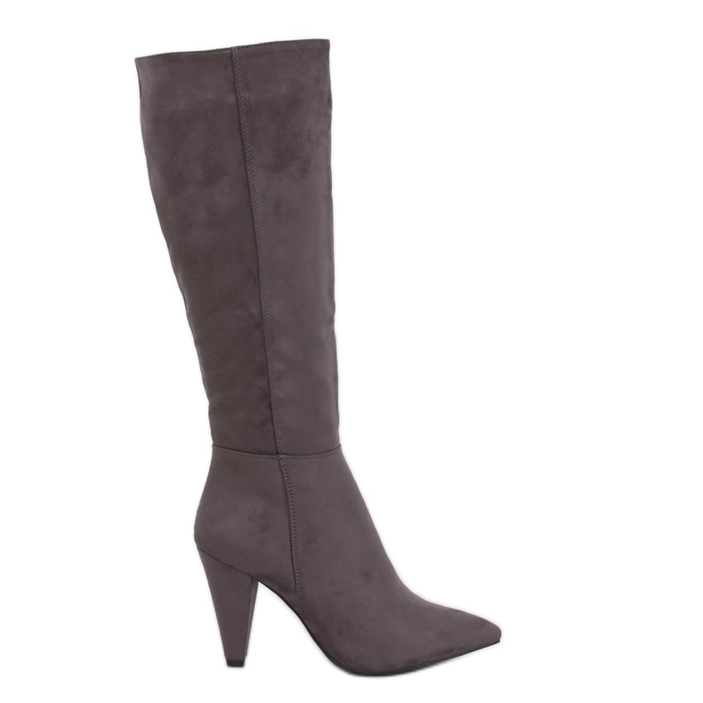 Gray Classic high heels 8677 Gray grey