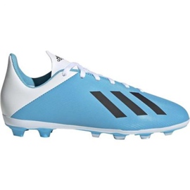Adidas X 19.4 FxG Jr F35361 football boots blue blue