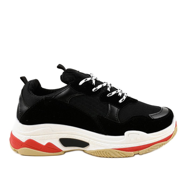 Black fashionable LL1710 sports shoes