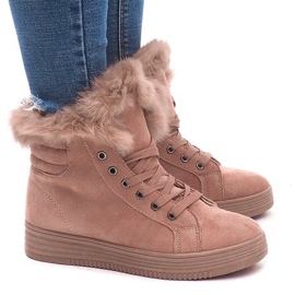 Warm Sneakers AB-14 Pink Warm Sneakers AB-14 Pink