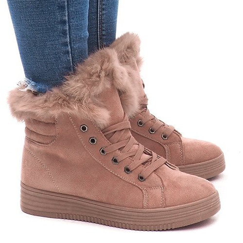 Warm Sneakers AB-14 Pink Warm Sneakers AB-14 Pink