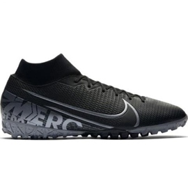 Nike Mercurial Superfly 7 Academy Tf M AT7978-001 football shoe black black Nike Mercurial Superfly 7 Academy Tf M AT7978-001 football shoe black black