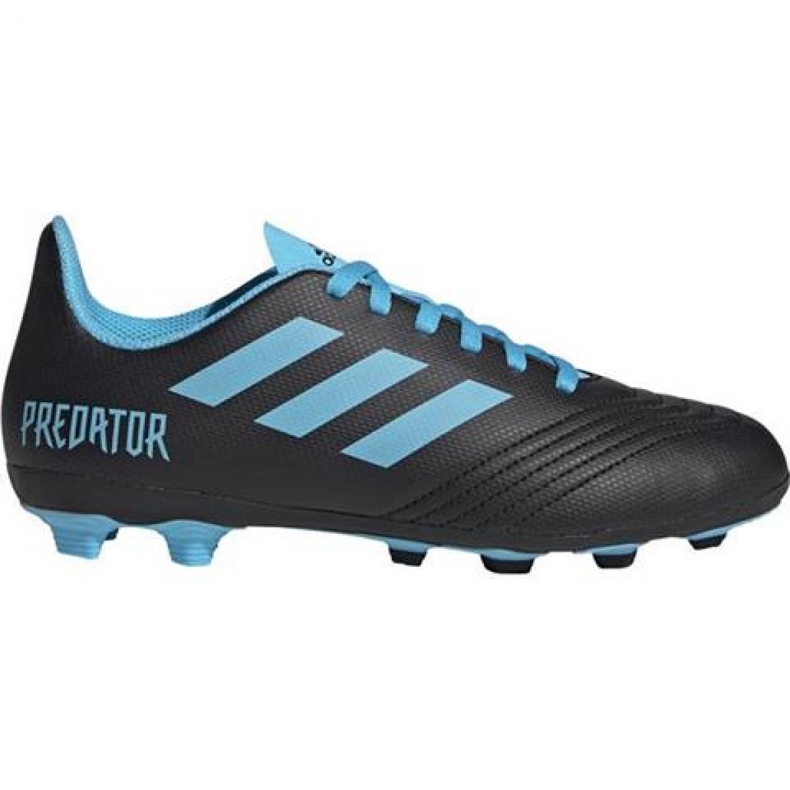 Adidas Predator 19.4 FxG Jr G25823 football boots black black