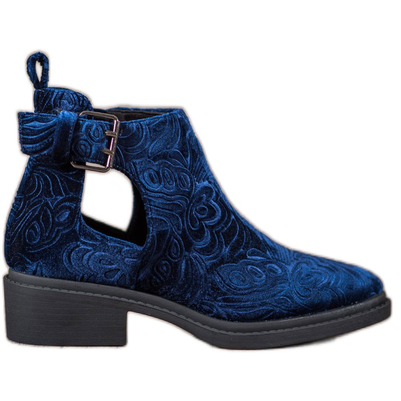 Corina Velor boots black blue