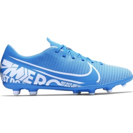 Nike Mercurial Vapor 13 Club FG / MG M AT7968-414 football shoes blue blue