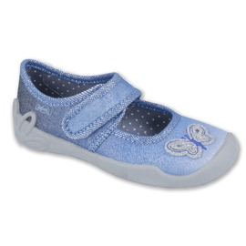 Befado children's shoes 123X035 blue Befado children's shoes 123X035 blue