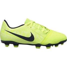 Nike Phantom Venom Club Fg Jr AO0396-717 soccer shoes yellow yellow