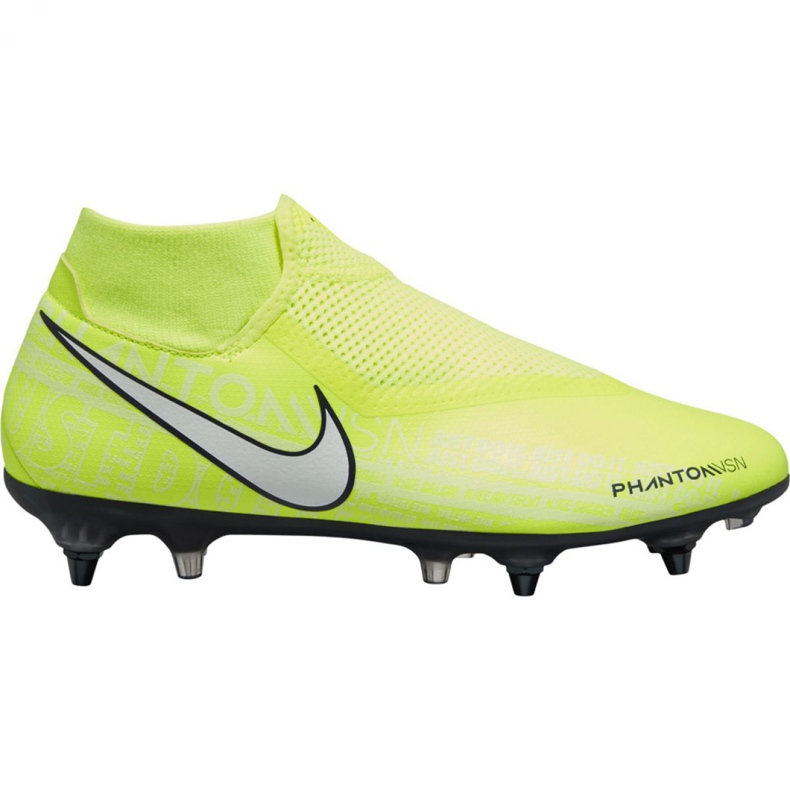 Nike Phantom Vsn Academy Df Sg Pro Ac M BQ8845-717 football shoes yellow yellow