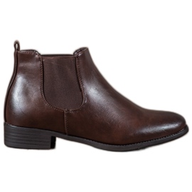 Anesia Paris Brown Chelsea boots