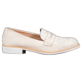 Bestelle Moccasins With Glitter brown