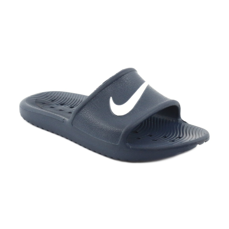 Nike Kawa Shower 832528 400 slippers white navy blue