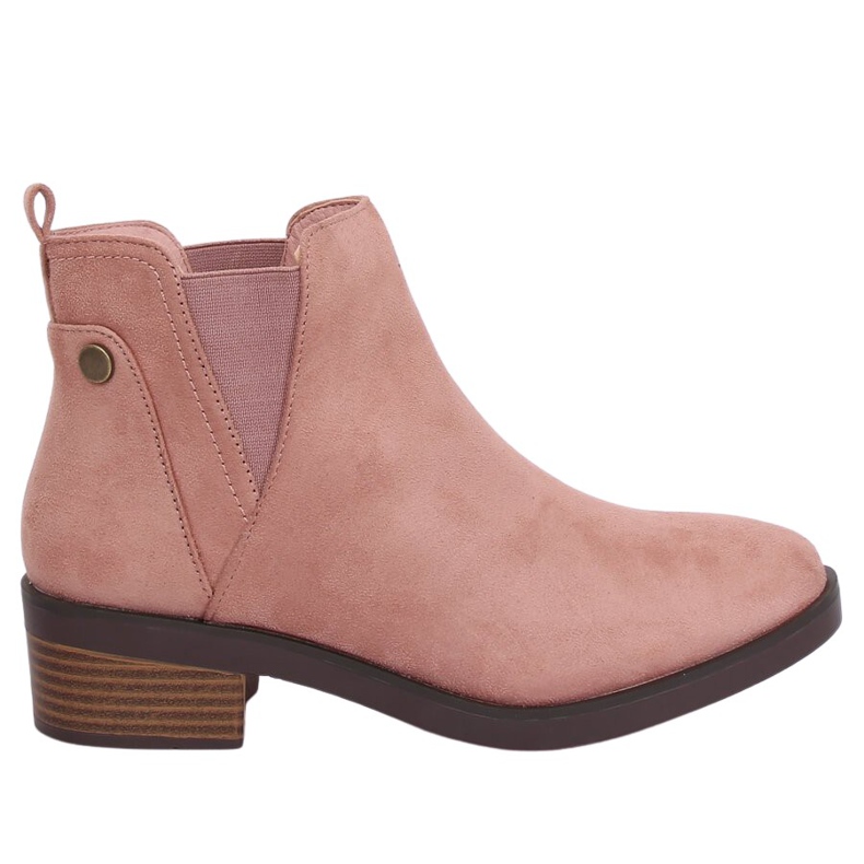 Pink Chelsea boots for women 8B978 Pink