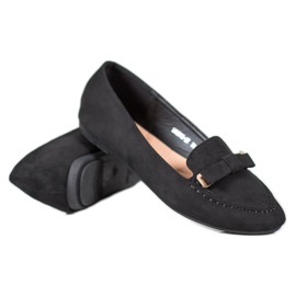 SHELOVET Ballerina With Bow black SHELOVET Ballerina With Bow black